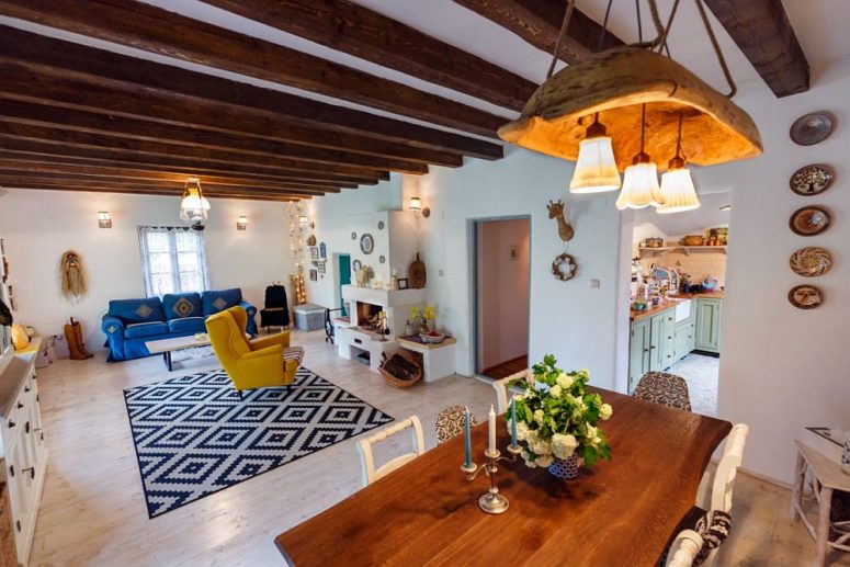 Colorful Home With Traditional Romanian Features