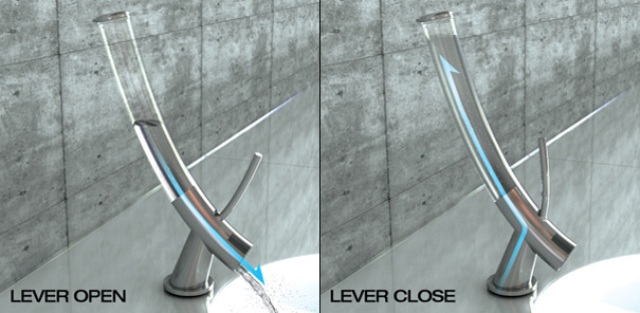 The design of the piece is minimalist and futuristic-looking, it will be a nice option for a contemporary space.