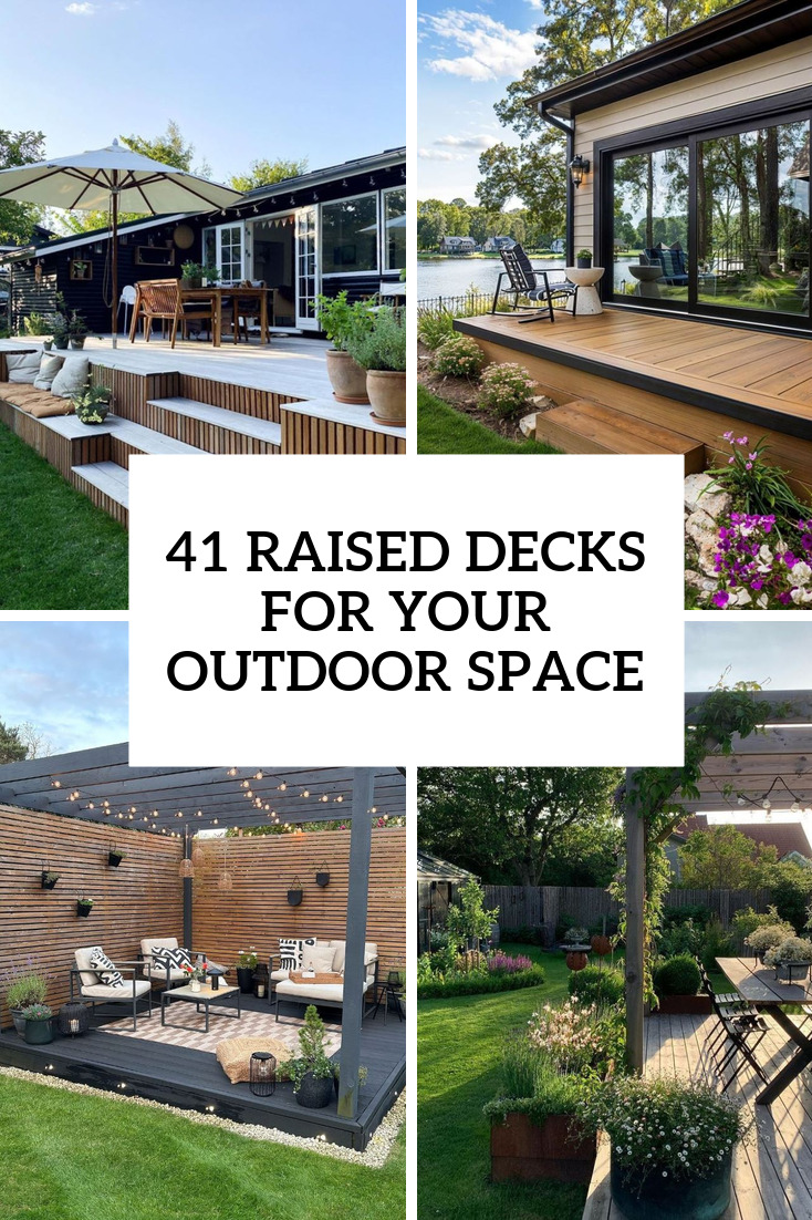 raised decks for your outdoor space