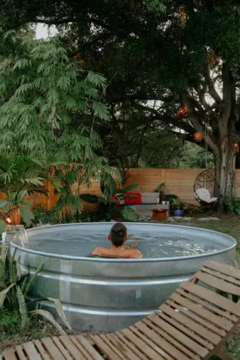 73 Backyard Stock Tank Pool Ideas